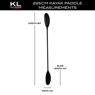Image showing 6 th KL Outdoor 225CM Kayak Paddle