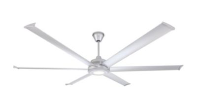 Big Ass Fans Mammoth Smart Indoor/Outdoor Ceiling Fan, LED, Universal Mount, Remote + Phone App