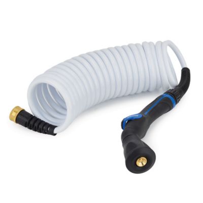 HoseCoil Skipper Spray System 20 ft. Hose Kit with Boat Bumper Thumb Lever Nozzle