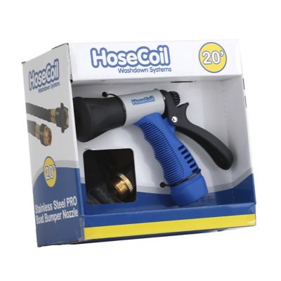 Image showing  Stainless Steel PRO 20 ft. Hose Kit with Boat Bumper Nozzle