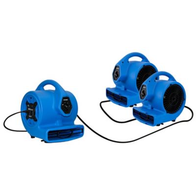 Image showing  3-Speed Compact Air Mover with Power Outlets