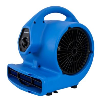 Image showing 8 th XPOWER 3-Speed Compact Air Mover with Power Outlets