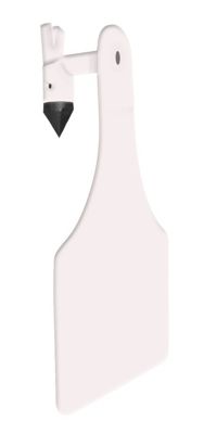 Allflex ATag Cow Blank Ear Tags White, 25 pk.