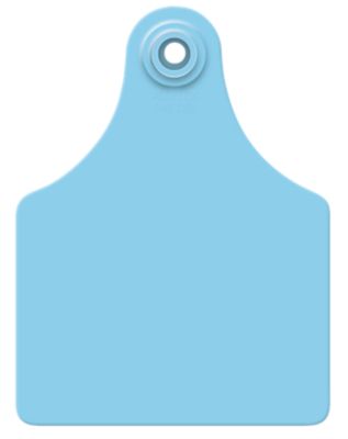 Allflex Maxi Cow Blank Ear Tags Blue, 25 pk.