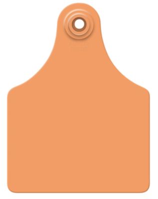 Allflex Large Calf Blank Ear Tags Orange, 25 pk.