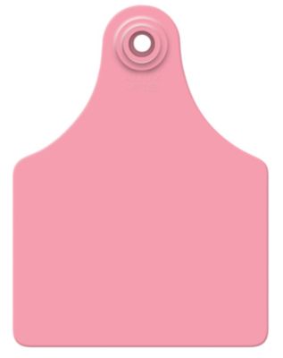 Allflex Large Calf Blank Ear Tags Pink, 25 pk.