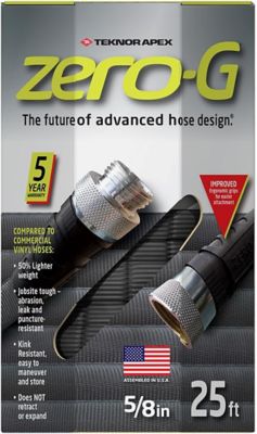 Zero-G Teknor Apex 5/8 in. x 25 ft. Garden Water Hose