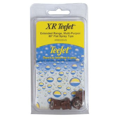 TeeJet XR8005VS Extended Range Tip, 4 pk.