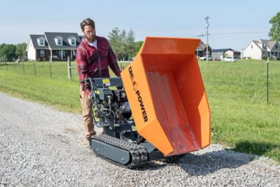 Image showing 6 th DK2 Power DK2 POWER by Marlon 1100 lb. 9.5 HP 277 cc Hydraulic Dump Cart