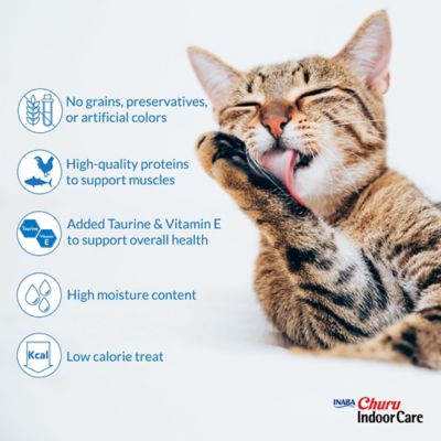 Image showing  Churu Indoor Care for Cat, Tuna Recipe
