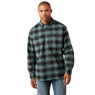 Ariat Men's Rebar Flannel DuraStretch Work Shirt