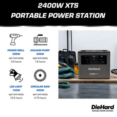 Image showing  2400W XTS Portable Power Station, 1953Wh, Lithium Manganese