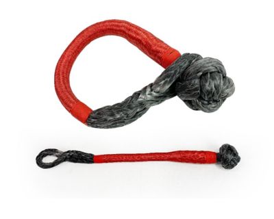Image showing  Red/Gray Shackle Rope with Storage Bag, 7/16 in. Diameter Rope, 19129903