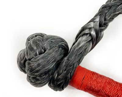 Image showing  Red/Gray Shackle Rope with Storage Bag, 7/16 in. Diameter Rope, 19129903