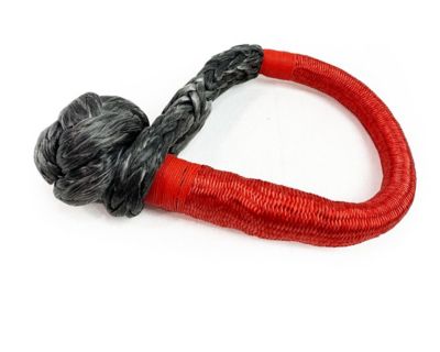 Image showing  Red/Gray Shackle Rope with Storage Bag, 7/16 in. Diameter Rope, 19129903
