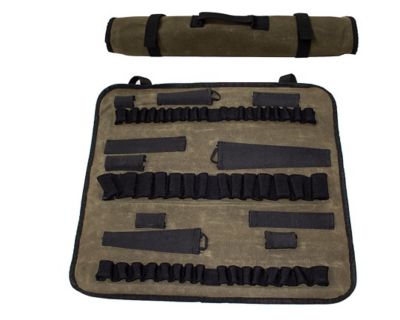 Image showing  Canvas Toolbag with Rollup Closure and 60 Slots, 21089941