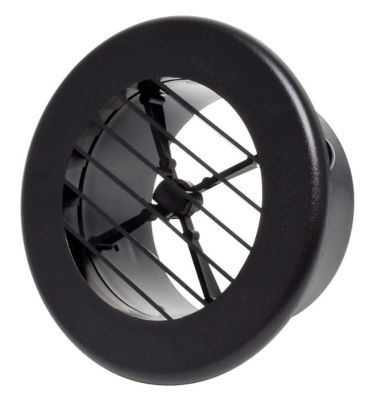 Valterra Heating/Cooling Register, without Damper, Black Plastic, A10-3348VP