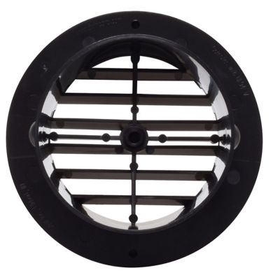 Image showing  Heating/Cooling Register, without Damper, Black Plastic, A10-3348VP
