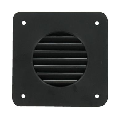 Valterra Battery Box Vent, For 1-3/4 in. Hose, 4-1/4 in. size , Black Plastic, A10-3300BK