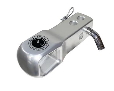 Image showing  D-Ring Receiver Hitch Mount, For Soft Shackle, Aluminum, 19109902