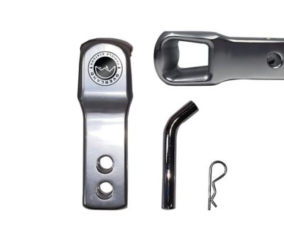 Image showing  D-Ring Receiver Hitch Mount, For Soft Shackle, Aluminum, 19109902