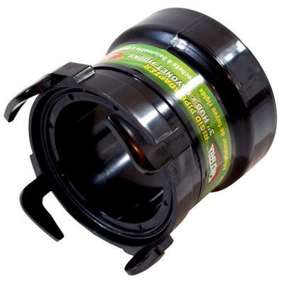 Image showing  3 in. Hub x 3 in. Bayonet Fitting, Convert Standard Sewer Hose To Rotating Rigid Pipe, T1028