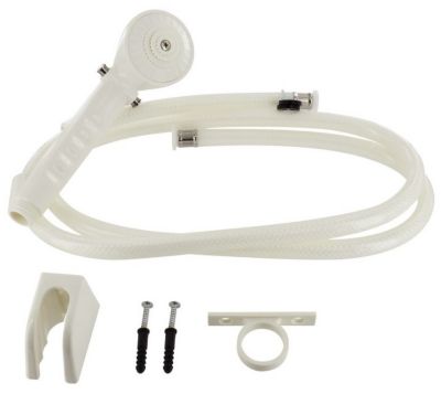 Valterra Hand-Held Shower Head with 60 in. Vinyl Hose, with Single Function Spray Setting, PF276024