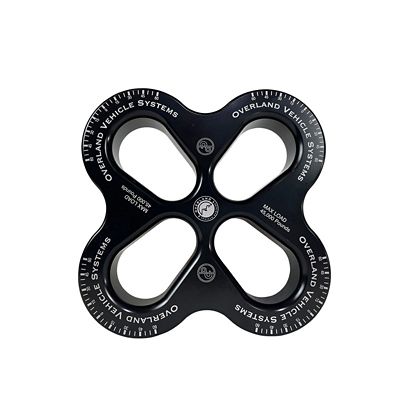 Overland Vehicle Systems 8 in. Recovery Distribution Link, 45,000 lb. Capacity, with Storage Bag, 19250005