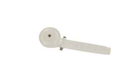 Valterra Hand-Held Shower Head, With Single Function Spray Setting, White Plastic, PF276015
