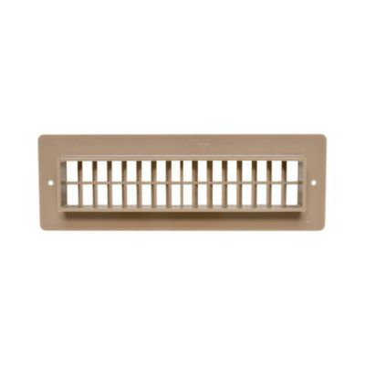Image showing  Floor Mount Heating/Cooling Register, Light Beige, 2-1/4 W x 10 L in. A10-3365VP