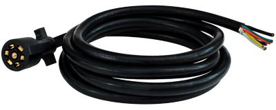 Valterra Trailer Side Wiring Connector, 7-Way, 10 Foot Wire Length, A10-7W10