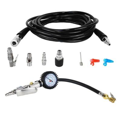 Overland Vehicle Systems Air Compressor Tire Inflation Tool Kit with 20 Foot Non-Kink Air Line, 12099920