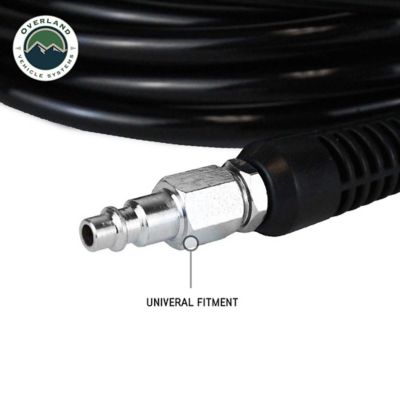 Image showing 7 th Overland Vehicle Systems Air Compressor Tire Inflation Tool Kit with 20 Foot Non-Kink Air Line, 12099920