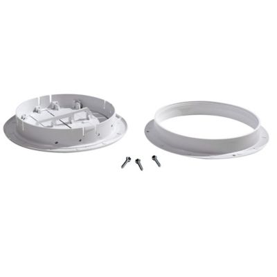 Image showing 7 th Valterra Ceiling Mount Heating/Cooling Register, 5 in. Diameter, 360 Degree Rotating, White, A10-3358VP