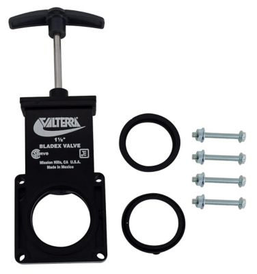 Valterra Replacement Waste Valve Body For 1.5 in. Bladex/Bristol/Anonda Valves, Plastic Handle, T1001VP