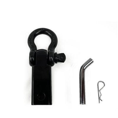 Image showing  D-Ring Receiver Hitch Mount, Black, 19109901