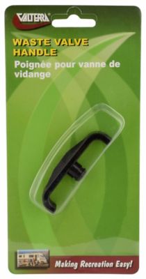 Image showing  Replacement Handle for Handle Actuated Sewer Waste Valves, Black Plastic, T1003-6VP