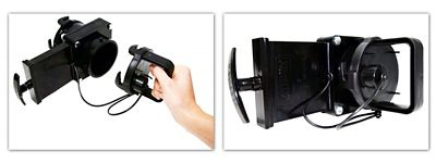 Image showing  EZ Coupler Waste Valve Cap with Handle and Hose Connection, F02-3106BK