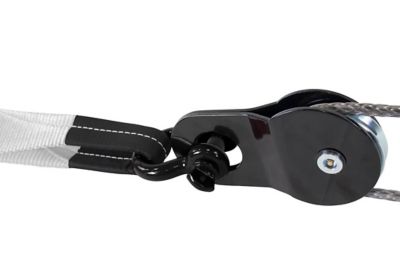 Image showing  Steel D-Ring, 3/4 in. Pin, Powder Coated Gloss Black, Single, 19019901