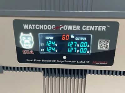 Image showing  Watchdog Power Center, 50 Amp, Voltage Booster and RV Power Protector