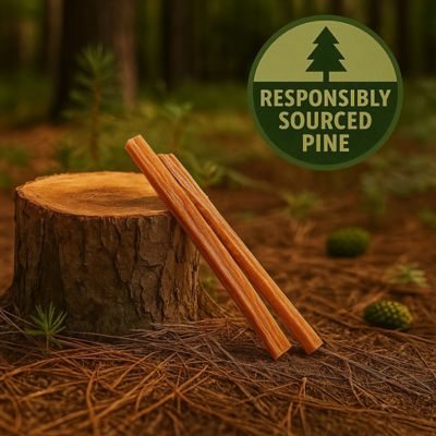 Image showing  Fatwood, 25 lb. Box 100% Natural Pine Resin Fire Starter