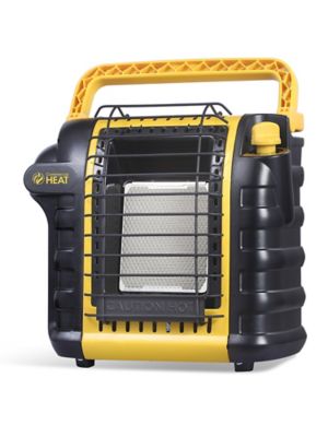 Commercial Heat 9000 BTU Portable Propane Heater for Outdoor or Indoor Use, Yellow