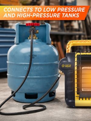 Image showing  10 ft. Propane Hose Adapter for Portable Heater