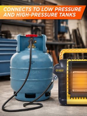 Image showing  6 ft. Propane Hose Adapter for Portable Heater