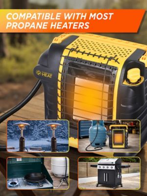 Image showing  Universal Propane Fuel Filter, Zinc Alloy