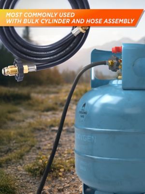 Image showing  Universal Propane Fuel Filter, Zinc Alloy