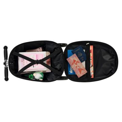 Image showing  GoVoyage Kids 2-in-1 Luggage Scooter 3-Wheel Design with Light-Up Wheels, Foldable and Convertible for Travel