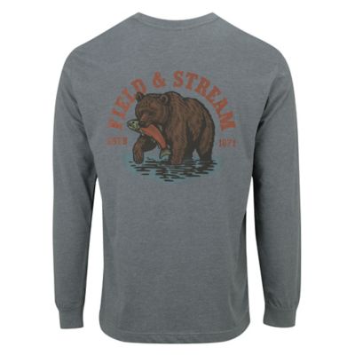 Field & Stream Men's Catch N Keep Crew Neck Long-Sleeve T-Shirt