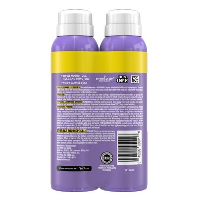 Image showing  OFF Clean Feel Picaridin Insect Repellent Aerosol Value pk., 2 Cans, 10 oz. total
