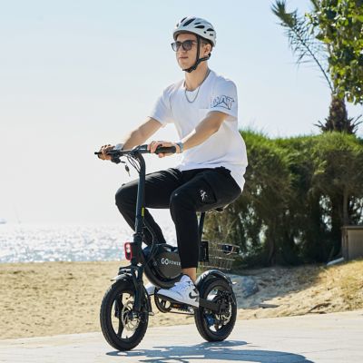 Image showing  GoDash Electric Bike Compact Folding Adult Mini E-Bike